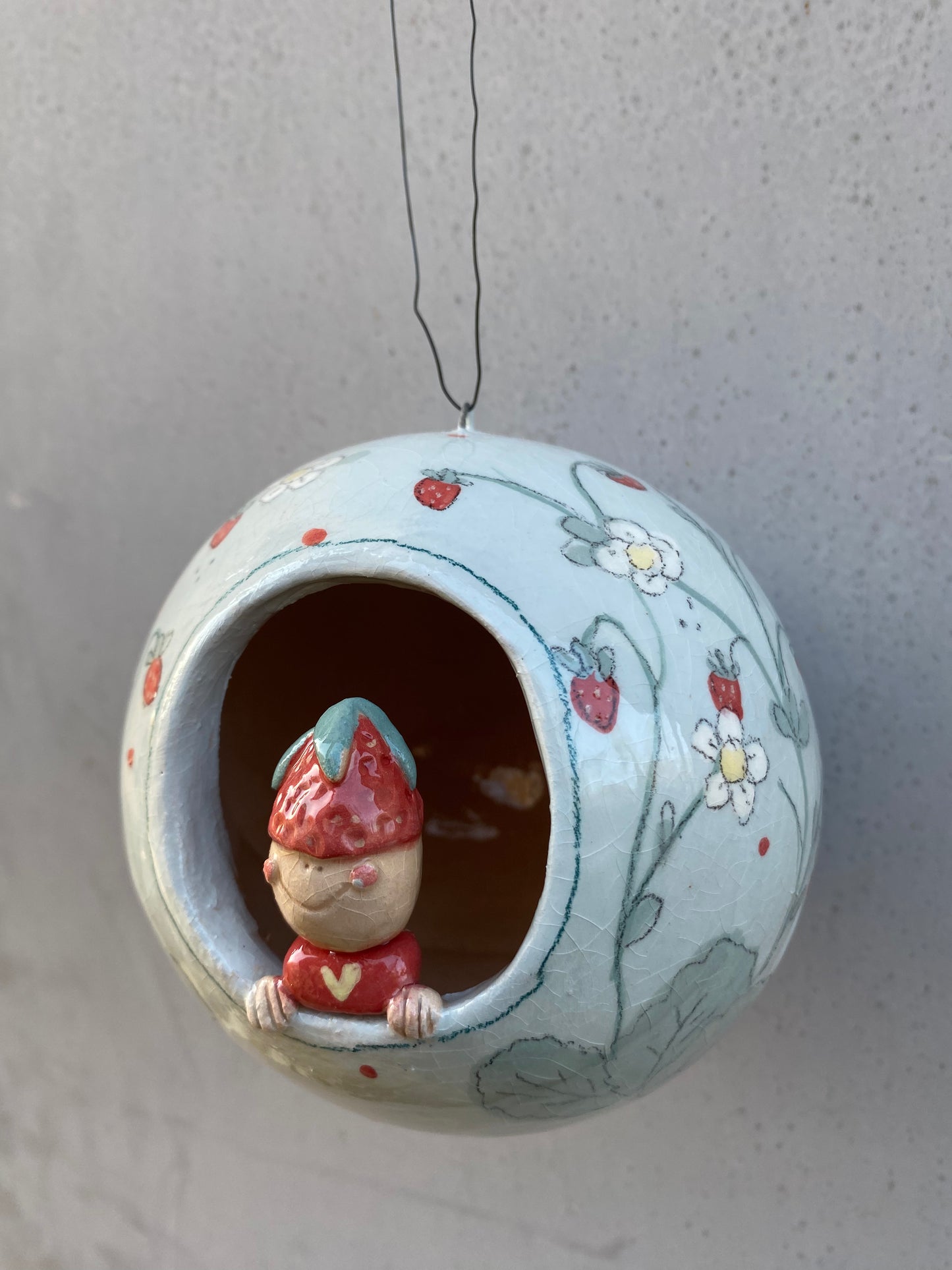 Sfera abitata fragolina