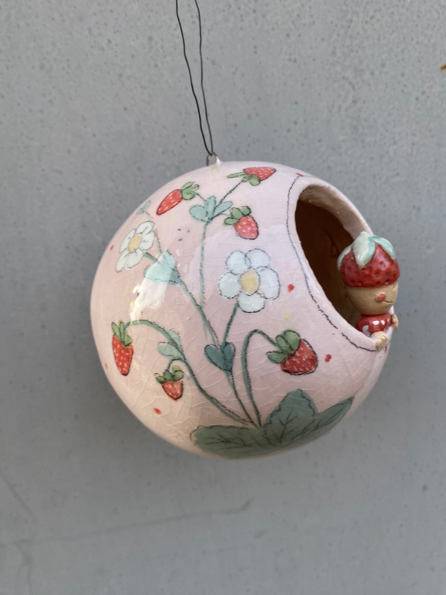 Sfera abitata fragolina