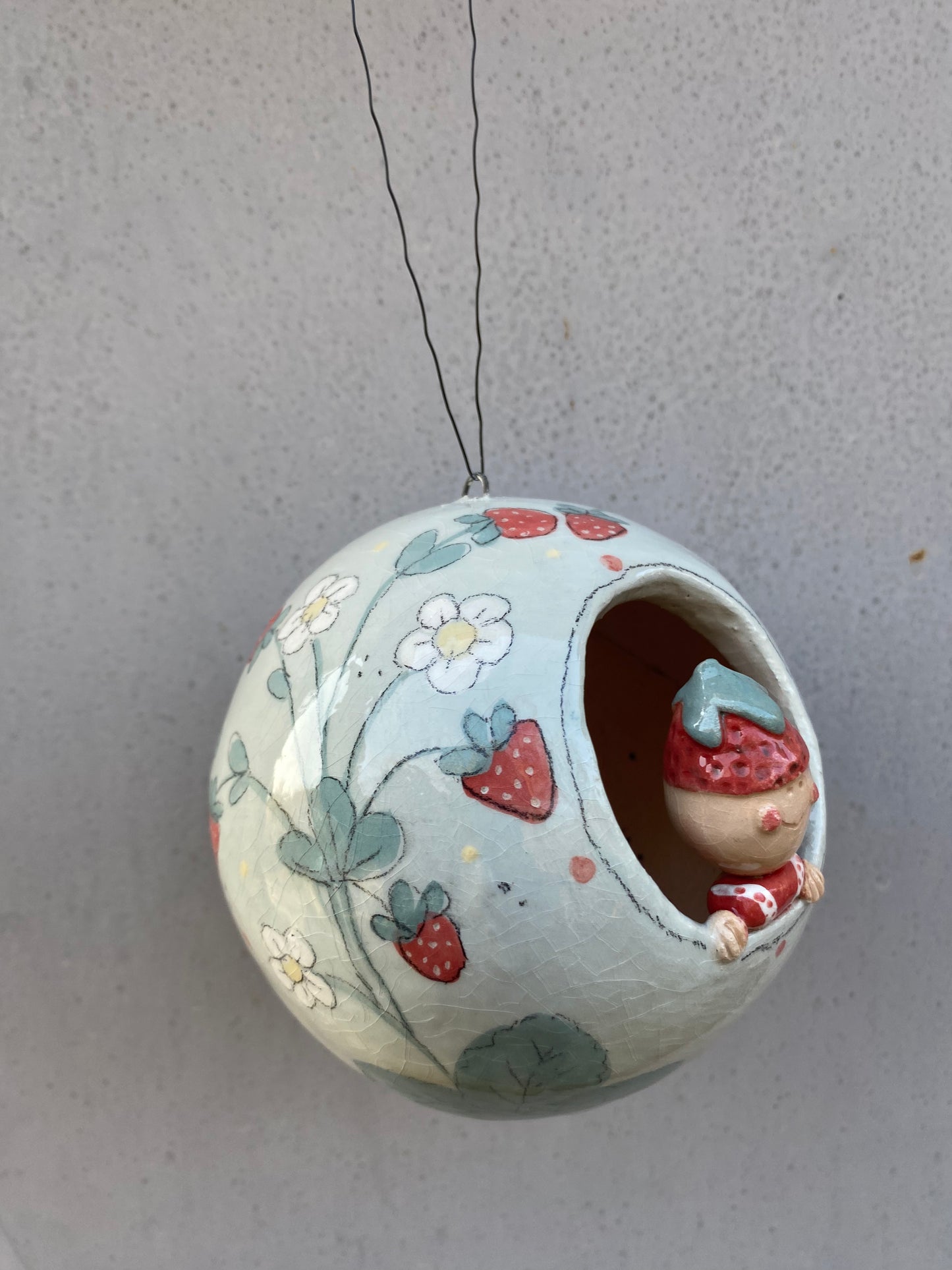 Sfera abitata fragolina