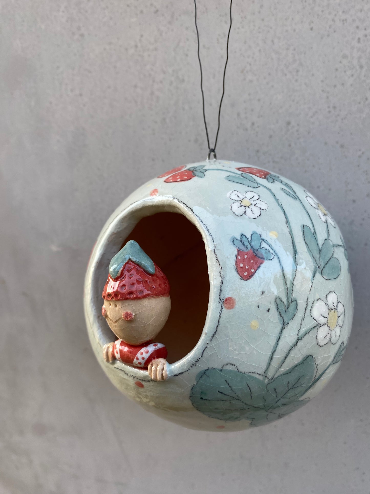 Sfera abitata fragolina