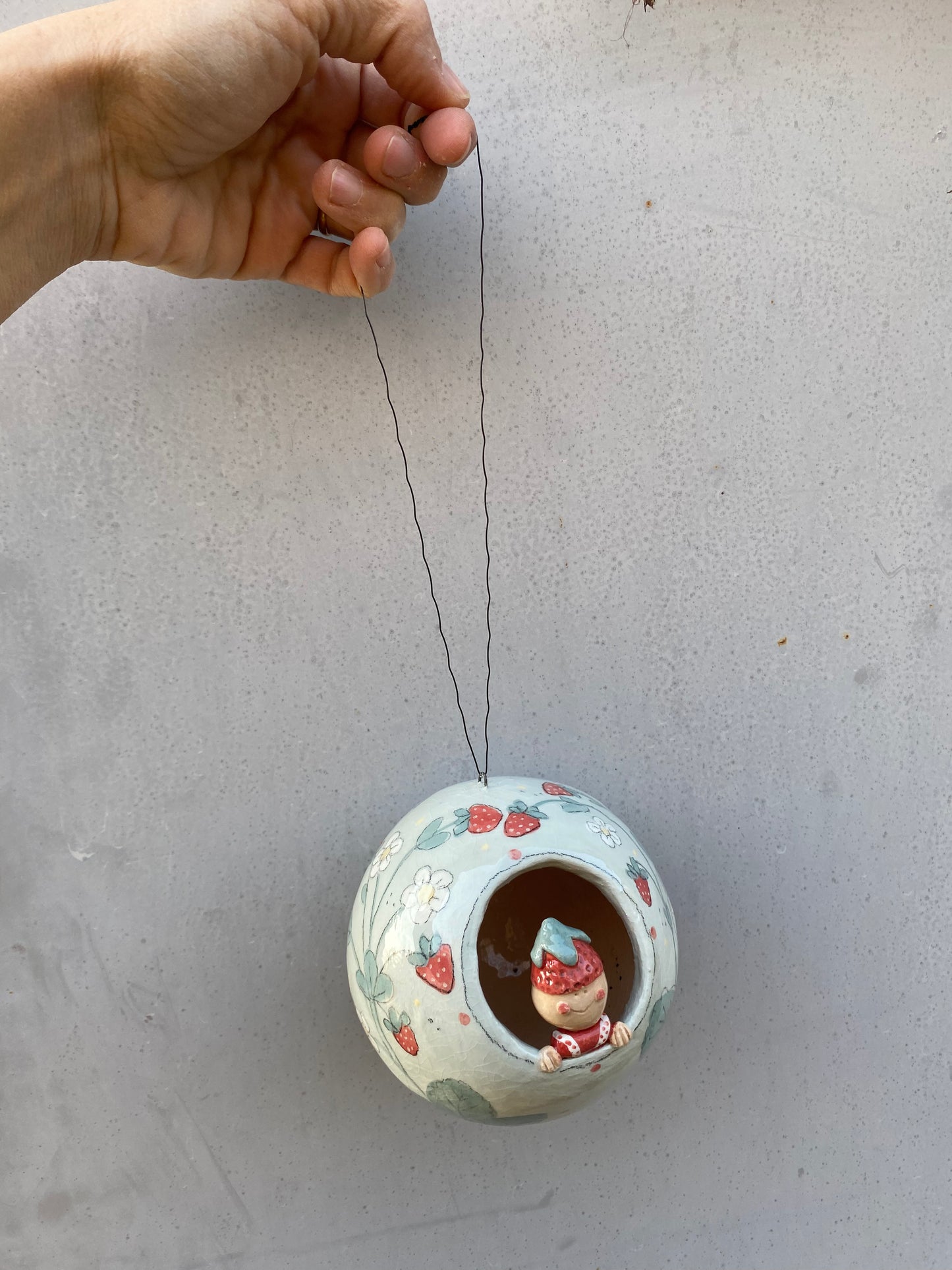 Sfera abitata fragolina