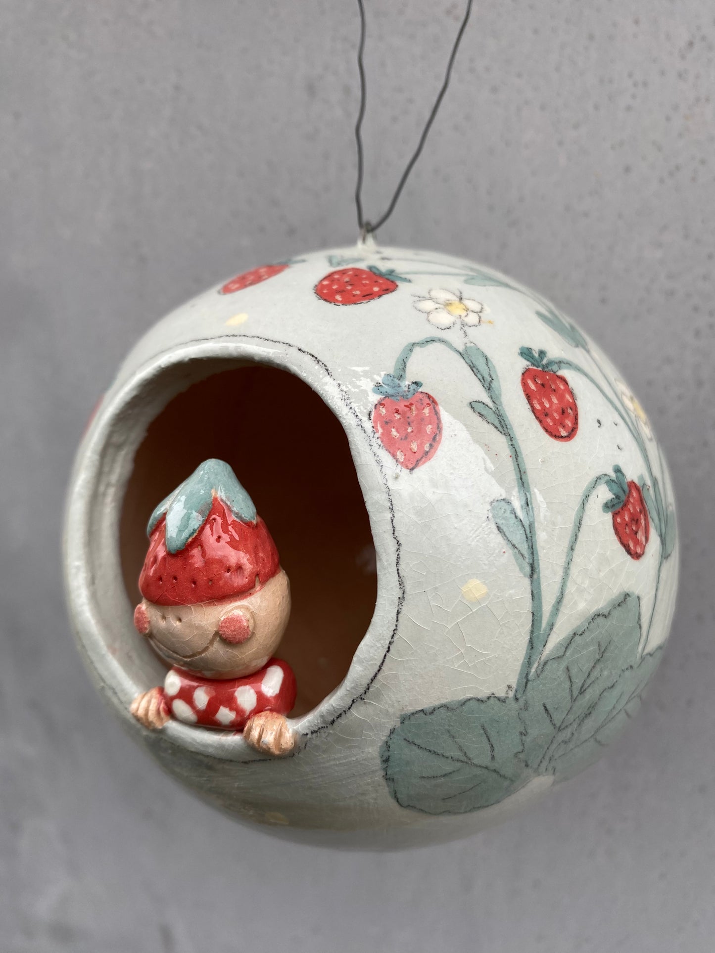 Sfera abitata fragolina